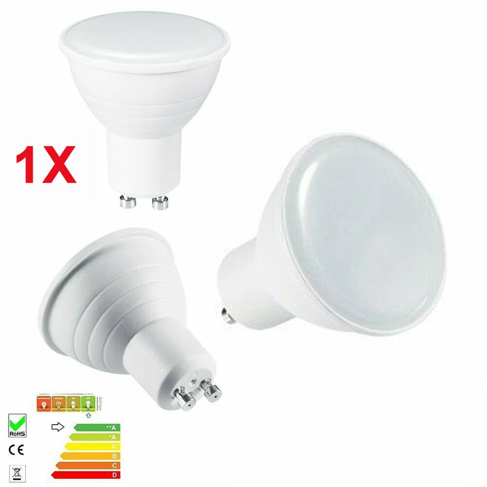 1/5/10PCS GU10 6W 220V LED Bulbs Lamps Cool Warm White Down Light Energy Saving - Image 4 of 4