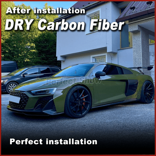 Alerón delantero Dry Carbon para Audi R8 GT V10 2022-24 - Imagen 4 de 13