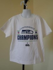 New - NFL Seattle Seahawks NFC Champions Kids Large L 7 Shirt