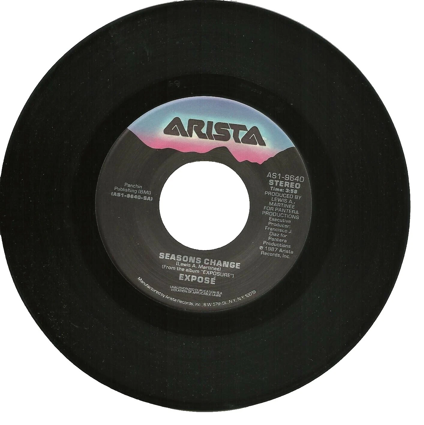 Excellent (EX) Exposed Vinyl Records