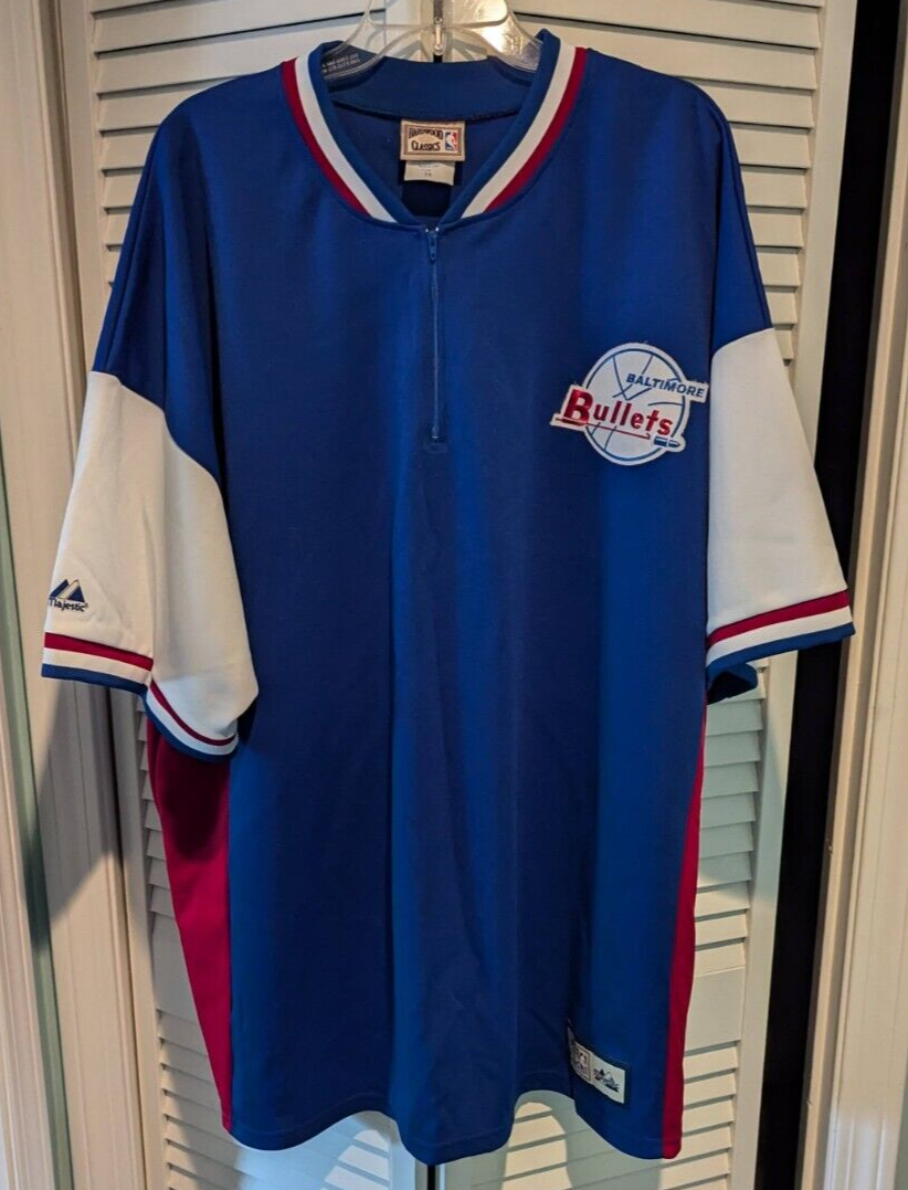 Vintage ABA NBA Baltimore Bullets Hardwood Classics Jersey