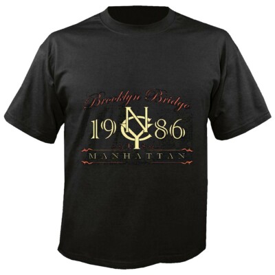 T-Shirt BROOKLYN BRIDGE MANHATTAN NEW YORK CITY AMERIKA CALIFORNIA USA ROUTE 66