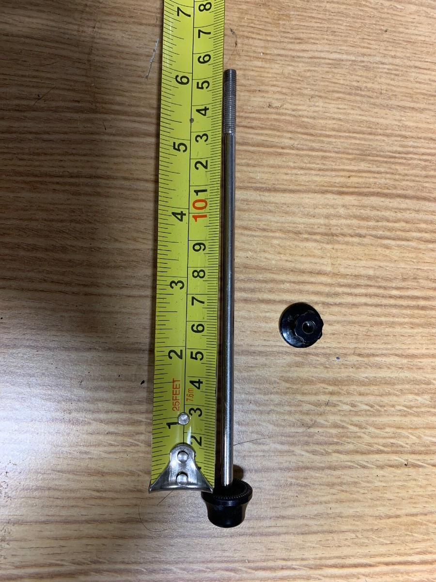 Black Alloy Road Bicycle Rear Skewer Alan Key (7173) | eBay UK