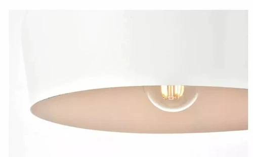 Elegant Lighting Nora LDPD2004 1-Light 11-1/2" Wide Pendant w/Aluminum Shade - Picture 7 of 7