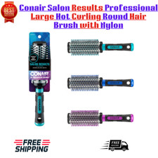Conair Salon Results Professional Large Hot Curling Round Hair Brush with Nylon