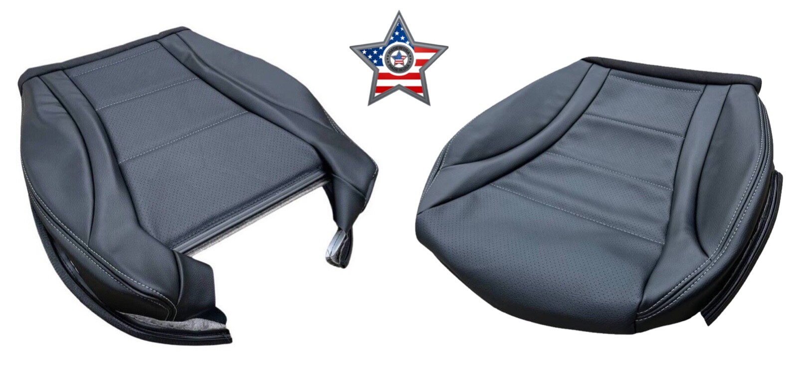 2015 2021 For Mercedes Benz C300 Driver &Passenger Bottom Leather Seat