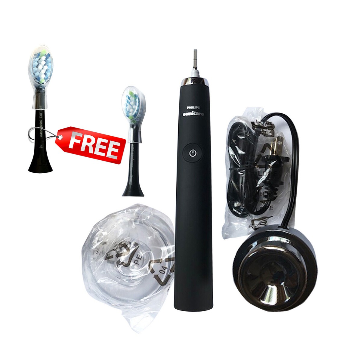 【難あり品】PHILIPS DiamondClean Deep clean Philips Sonicare DeepClean Edition Toothbrush | FREE 1x Head