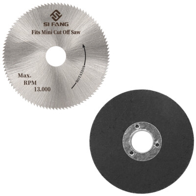 2 inch Resin Cutting Disc HSS Saw Blade Cutting Wheel For Rotary Tool 10mm Bore