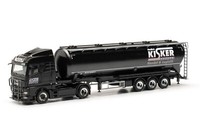 "Herpa 317252 Man Tgx Gm Silosattelzug \"Kisker\" Ho 1:87 Neu"