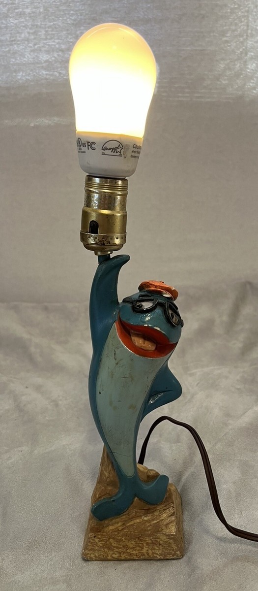 USAヴィンテージ　チャーリーザツナ　アドバタイジング　スタンドライト　ランプ VTG Starkist Charlie the Tuna Lamp Works! 12” Tall | eBay
