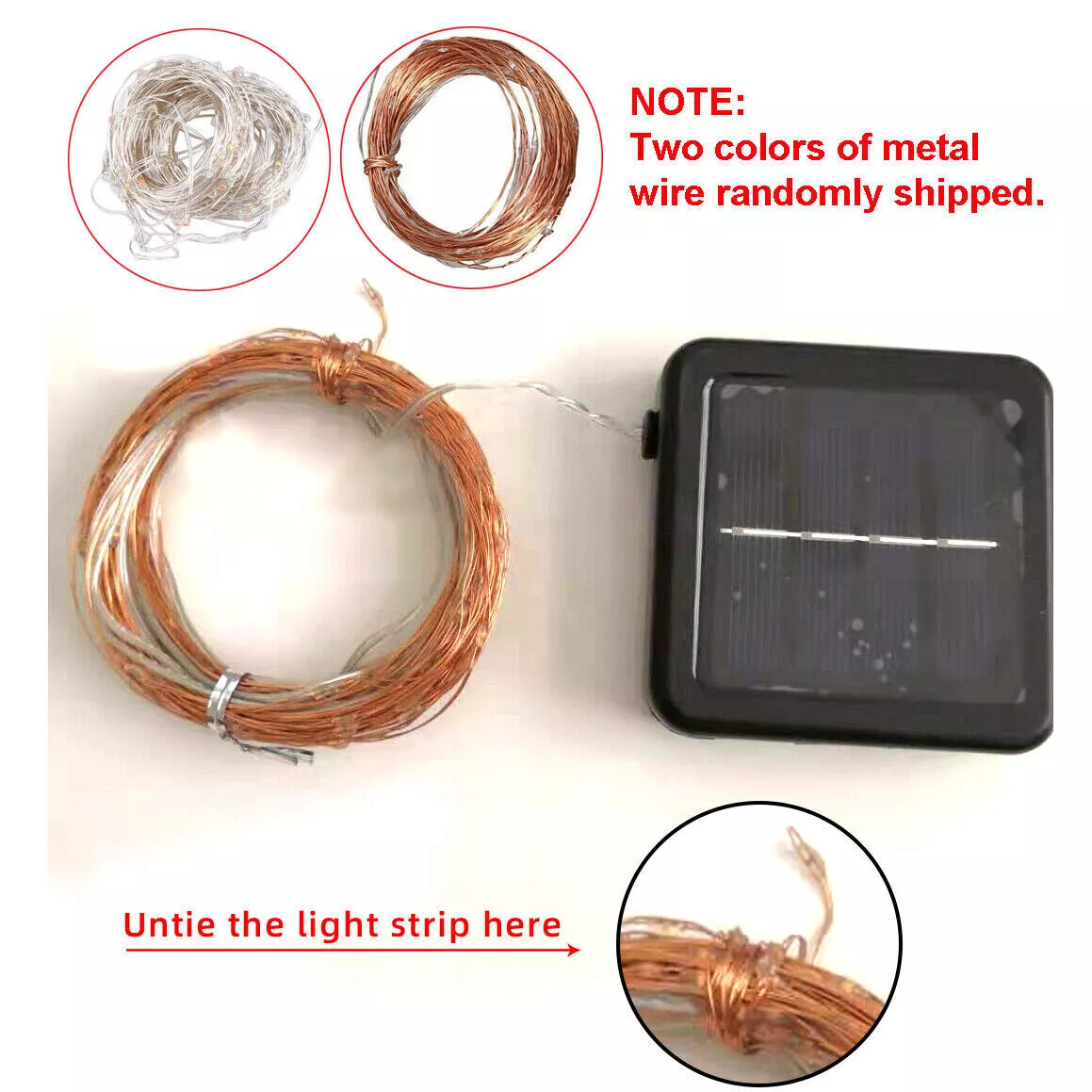 Fairy Lights Plug In, 23M 200 LED Copper Wire String Lights Mains - Foto 10