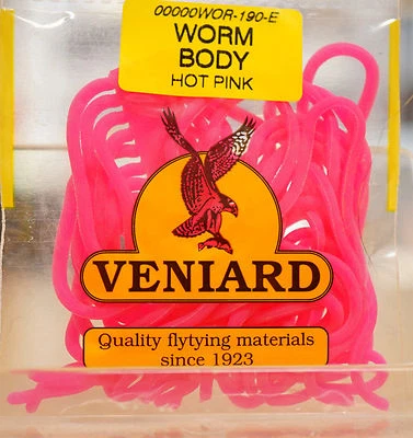 WORM BODY Squirmy Worm Veniard Killer Material HOT PINK billiger -20%