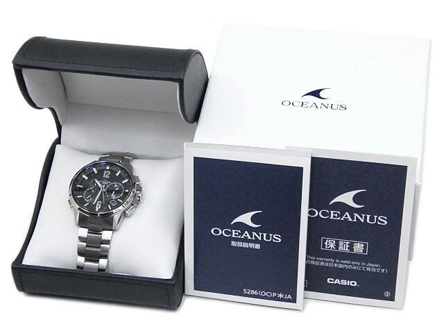 CASIO Oceanus OCW-T2000-1AJF Tough Solar Titanium World Time Men