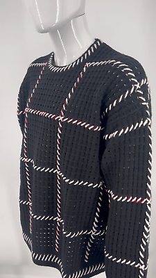 SUPREME Quilt Stitch NWT!! Sweater Black SS23 Mens XL