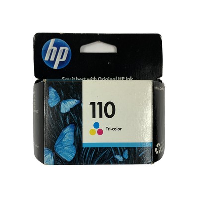 New Genuine HP 110 TRI-COLOR INK CARTRIDGE New in Sealed Box ESP 01/2012 882780450165 | eBay