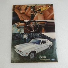 Vintage Print Ad Wolfschmidt Vodka And Ford Capri Sports Illustrated 12-13-71