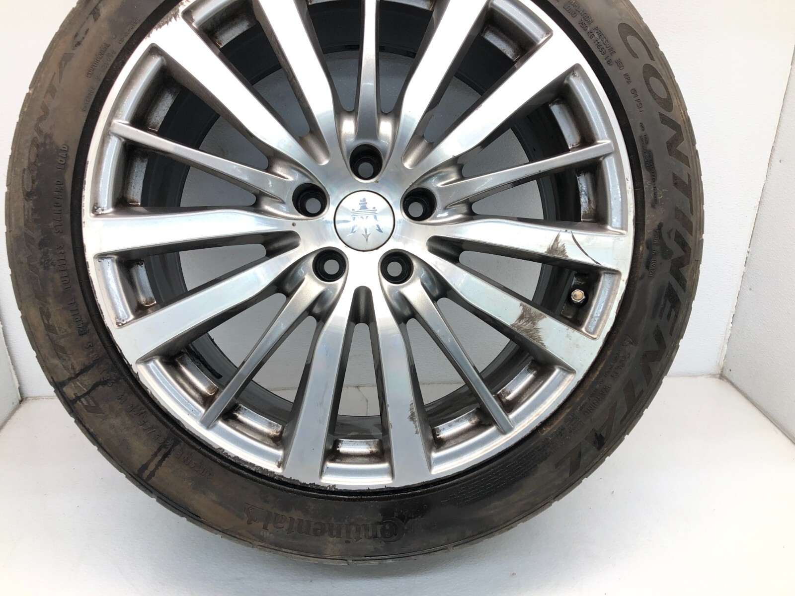 2014-2024 MASERATI GHIBLI S FRONT WHEEL RIM 8.5JX19H2 W/ TIRE 245/45ZR19 OEM ###