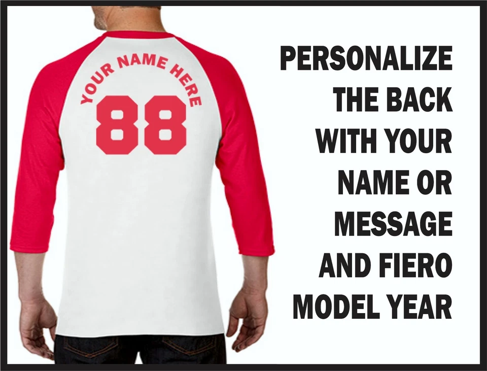 Camiseta Jersey Personalizada Fiero Retro Logo Doble Cara Dos Tonos Foto 3 de 4