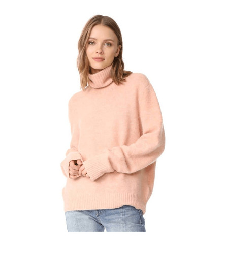 Frame Dusty Pink Alpaca Wool Sweater L