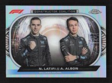 Nicholas Latifi / Alexander Albon 2022 Topps Chrome Formula 1 #CC-WR