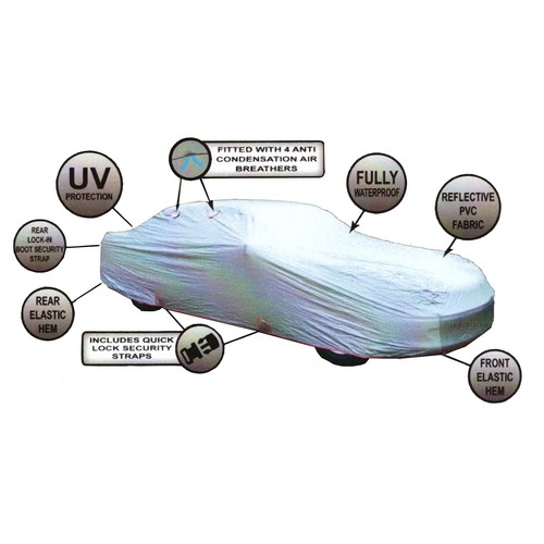 Holden HR HT HQ HZ VY VZ VE VF UTE Storm Guard Car Cover Waterproof Plush Fleece - Picture 4 of 7