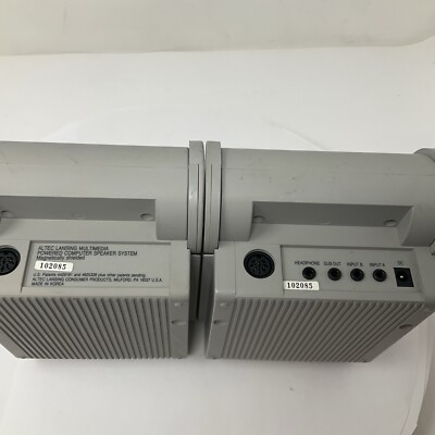 VINTAGE RARE Altec Lansing ACS300.1 2.1 PC Foldable Speaker System