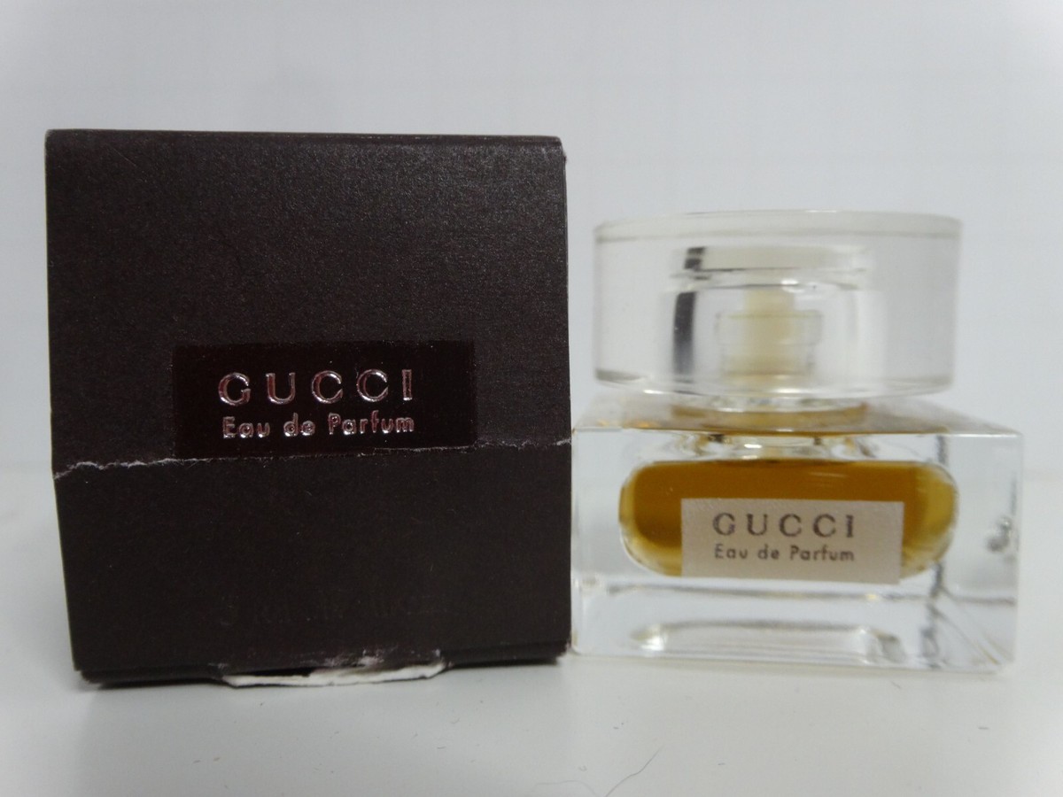 Rare GUCCI Eau De Parfum Mini Bottle 0.17 oz 5 ml Miniature NEW
