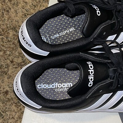 Men Adidas Grand Court 2.0 Sneaker Shoes GW9196 Black White 