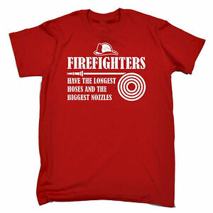 Les Pompiers Plus Longue Manches T Shirt Homme Tee Shirt Cadeau D Anniversaire Pompier Adulte Coquin Ebay