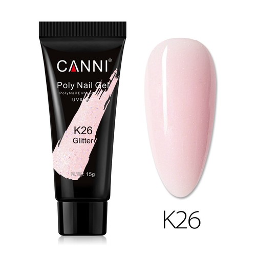 CANNI 15ml Poly Gel UV LED Soak Off Nail Extension Builder False Nails - Picture 46 of 83