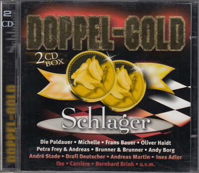 Doppel-Gold - 36 Schlager-Hits 2CD:MICHELLE,IBO,CARRIERE,ANDREAS MARTIN,SIMONE