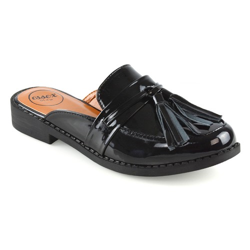 Womens Low Heel Backless Loaders Ladies Slip On Mules Work Office Shoes Size  3-8 | eBay