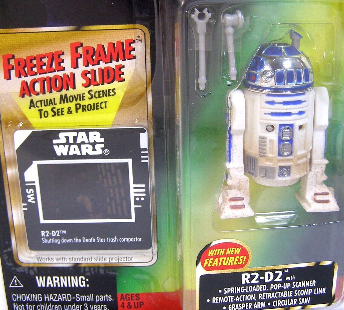 Kenner Action Fig Star Wars Power of the Force R2-D2 w/Features
