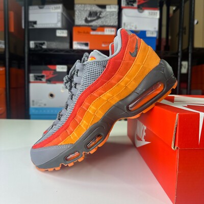 NEW Nike Air Max 95 PRM Premium Atlanta ATL Red Orange FZ4125-060
