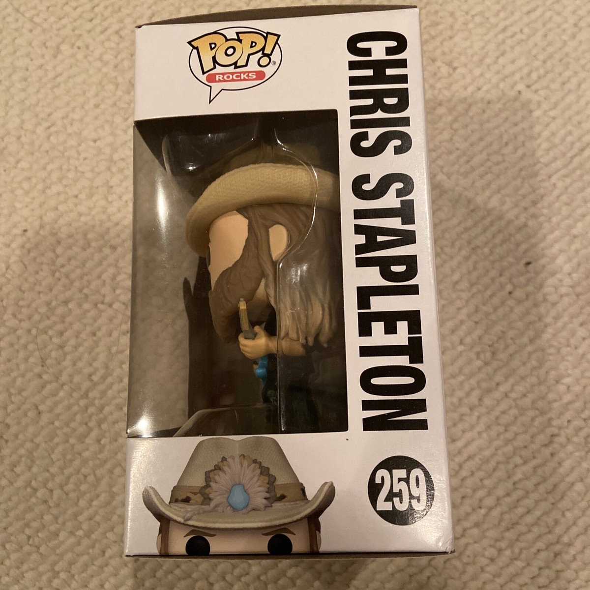 Funko Pop! Chris Stapleton Vinylfigur, 9,5 Cm, Offizielle Sammlerfigur Für Musikfans