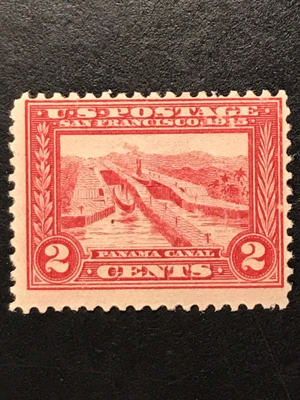 US Postage Stamp Scott # 398 Panama Pacific Exposition Mint MNH OG 2c CV ~ $32