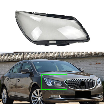Set Of 2 Clear Fog Light Lenses For Buick LaCrosse 2014-2016 – Front Left & Right, Taiwan Made, Aftermarket