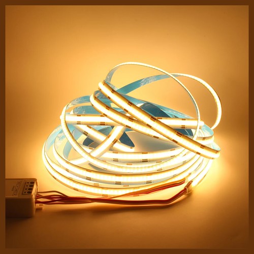 COB LED Light Strip 12V 24V 608 Diodes CCT Dimmable High Density Flexible Ribbon - Picture 17 of 30