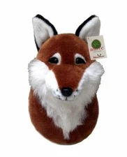 ADORE 12" Foxy The Red Fox Plush Stuffed Animal Walltoy Wall Mount
