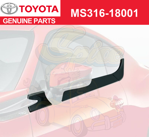 Couvercle Stabilisateur Aérodynamique Avant Pour Toyota GT86 / Scion FR-S / Subaru BRZ - Noir, Neuf, Référence MS316-18001