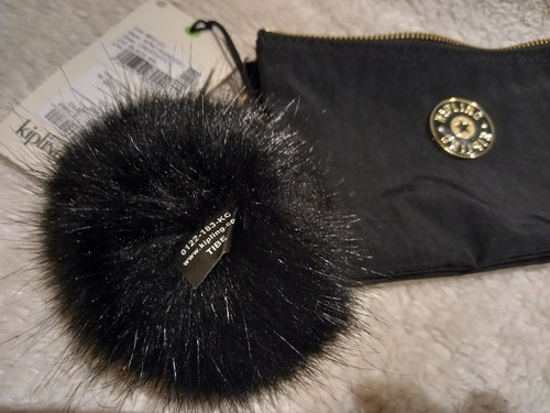 100% Original Kipling Creativity L Mehrzwecktasche / Geldbörse in Schwarz - Neu - Bild 5 von 5