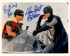 Batman and Robin Adam West Burt Ward Autographed 8x10 Photo 1960  REPRINT 5