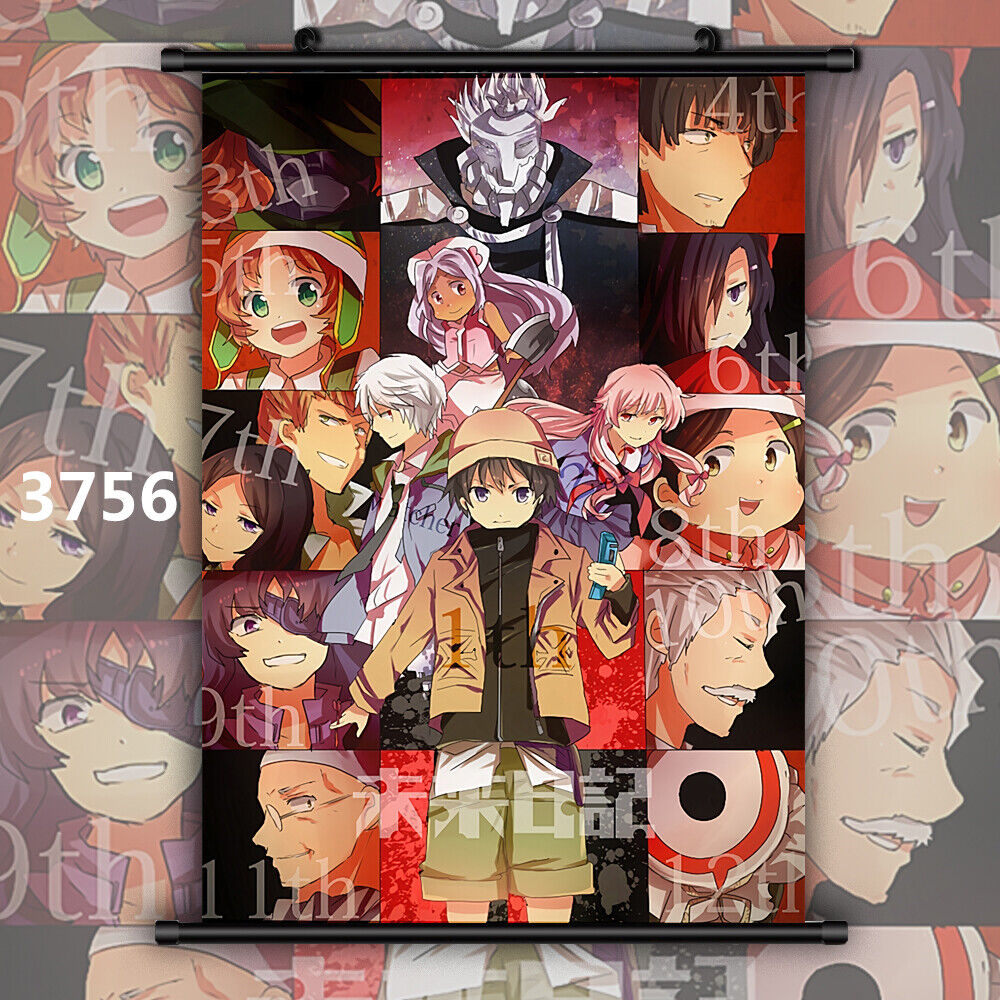 Mirai Nikki Future Diary Anime HD Canvas Print Wall Poster Scroll Room  Decor