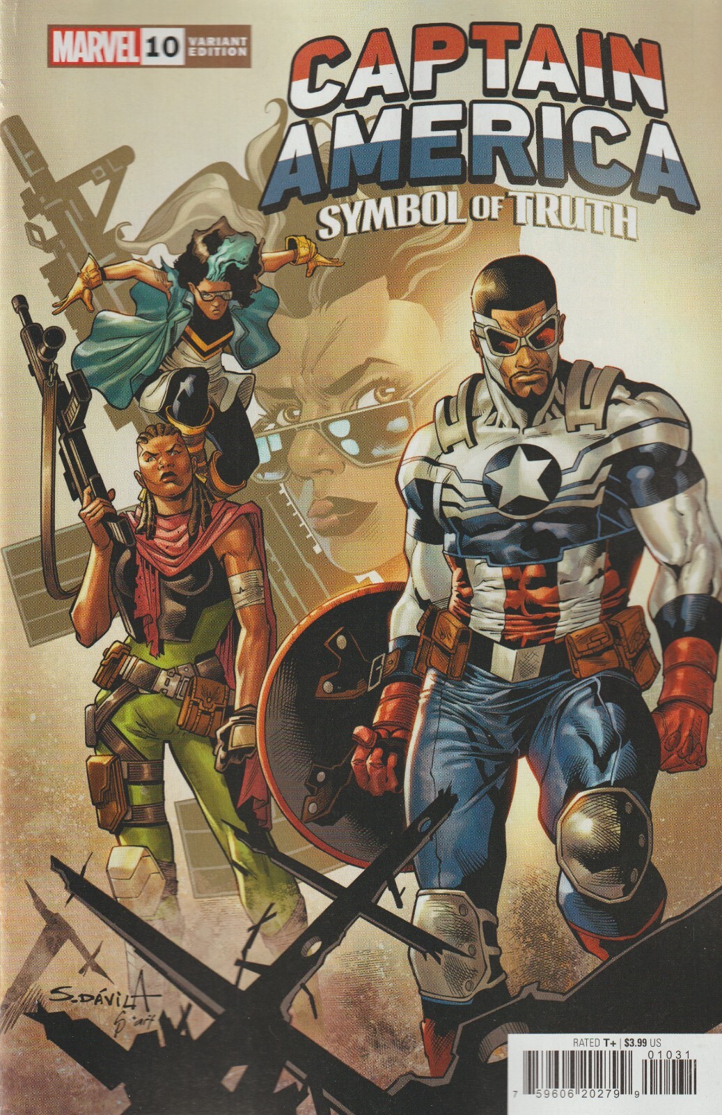 MARVEL COMICS CAPTAIN AMERICA SYMBOL OF TRUTH #10 APRIL 2023  VAR 1ST PRINT NM