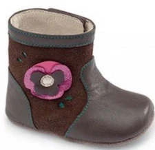 Smaller By See Kai Run Tenley Leather Ankle Boot 9-12 Months Baby