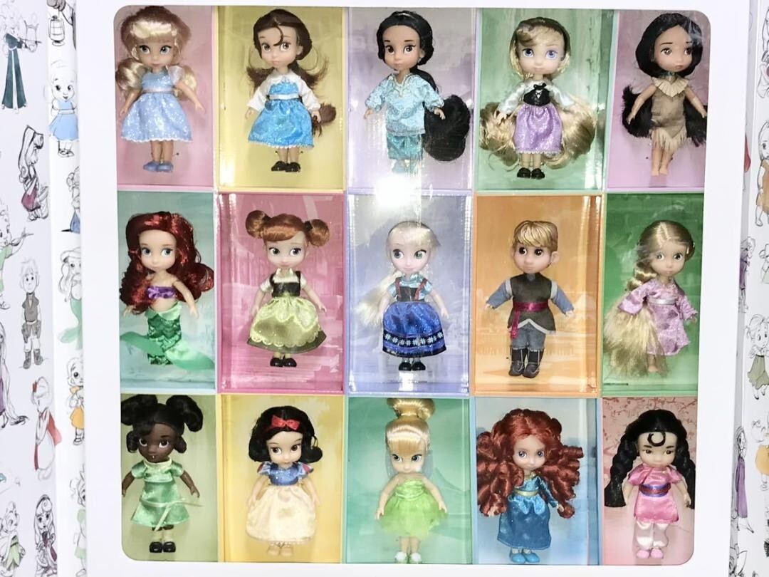 限定販売　ANIMATORS COLLECTION コレクションドール Disney Store Animators Collection Princess Mini Doll Figure