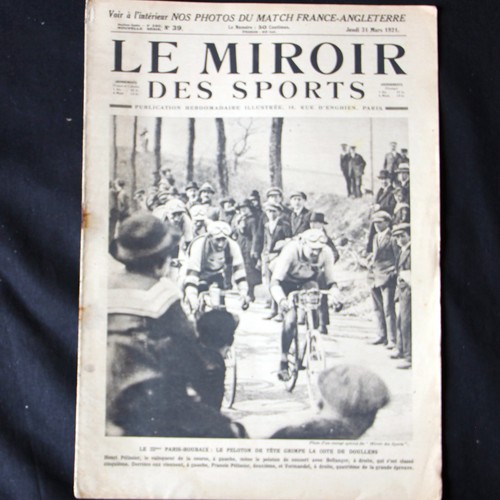 LE MIROIR DES SPORTS LOT DE 12 NUM2ROS 1921 BOXE CROSS COUNTRY CYCLISME AVIRON - Foto 11 di 12