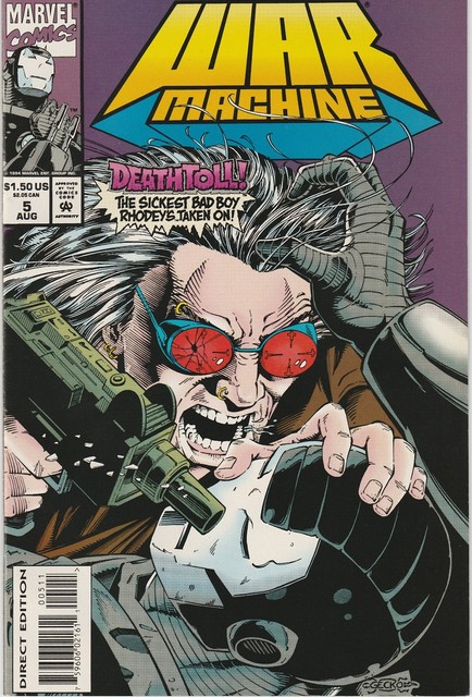 War Machine 5 Aug 1994 Marvel