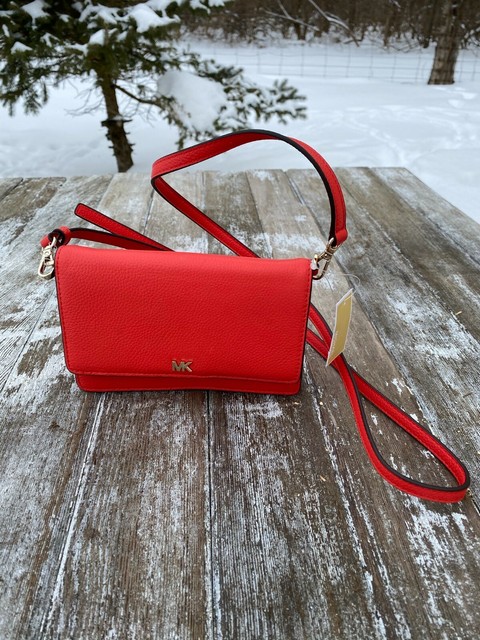 michael kors coral crossbody