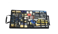 73 Piece Essential Jewelers/Crafters Tool Kit In Carrying Folder